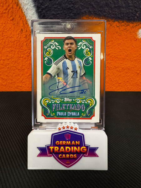 Paulo Dybala Auto - Topps Fileteado