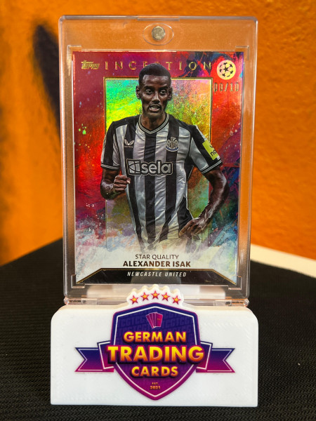 Alexander Isak 08/10 - 2024 Topps Inception UCC