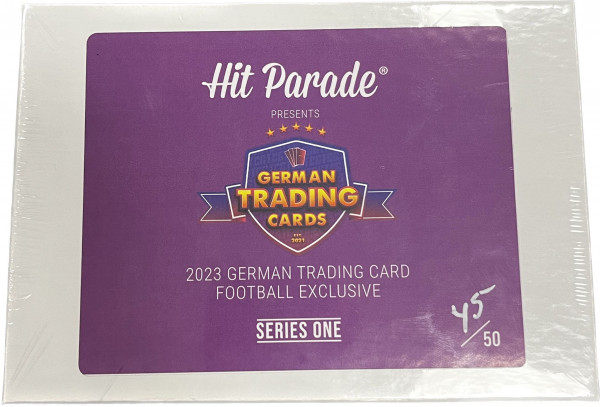 Hit Parade 2023 German Trading Cards Football Exclusive Series One - Platinum (Purple)