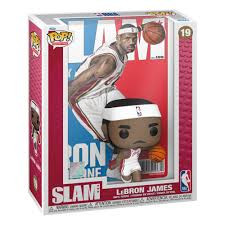 NBA Cover POP! Basketball Vinyl Figur LeBron James (SLAM Magazin)