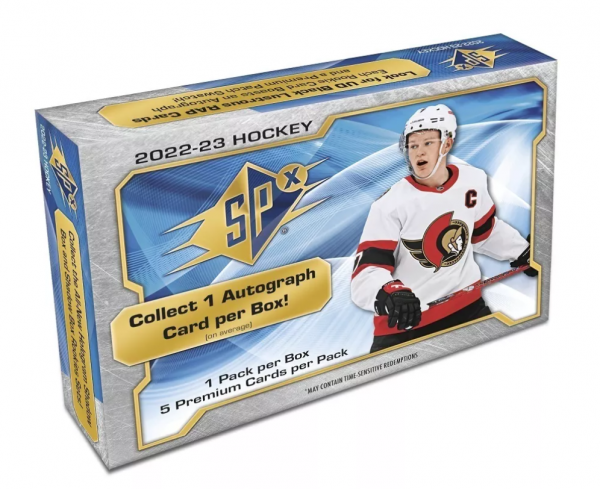 2022/23 Upper Deck SPx Hockey Hobby Box