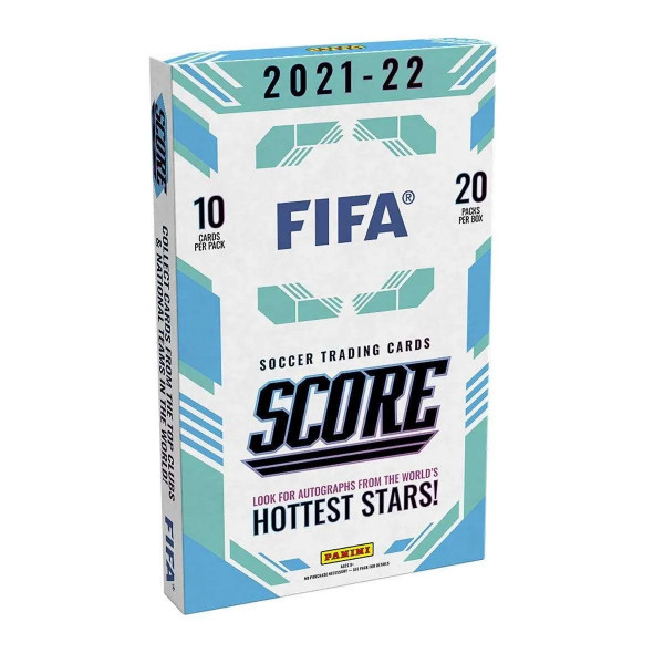 2021-22 Panini Score FIFA Soccer Cards - Retailbox