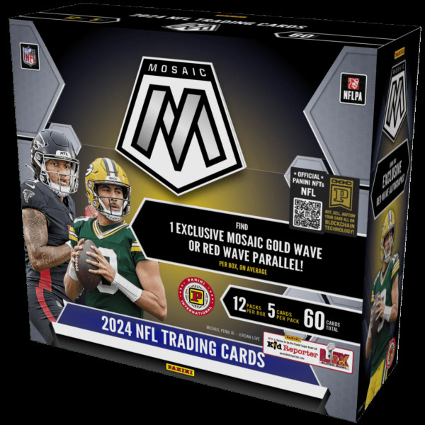 FULL CASE (12 BOX) 2024 MOSAIC FOOTBALL INTERNATIONAL HOBBY BOX - PICK YOUR TEAM