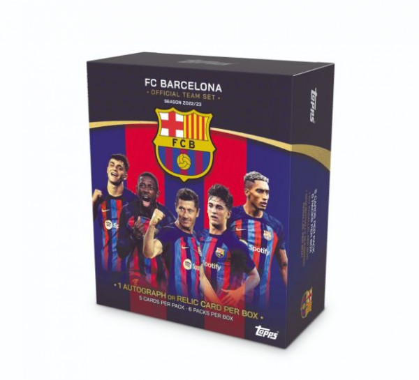 2022/23 Topps FC Barcelona Official Team Set