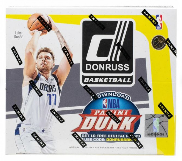 2021-22 Panini Donruss Basketball Cards Retail Box