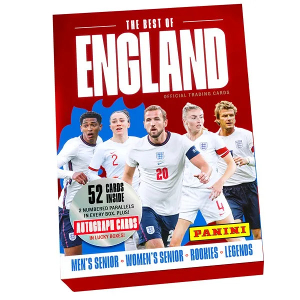 Panini - The Best of England 2022 Trading Cards - Box