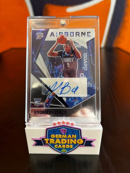 Moses Brown Rookie Airborn Auto 22/99 - Panini Chronicles 20/21