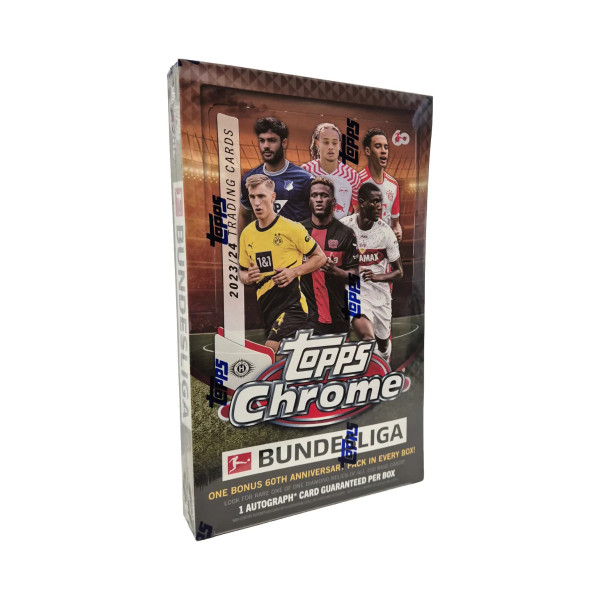 2023-24 Topps Bundesliga Chrome Hobby Box