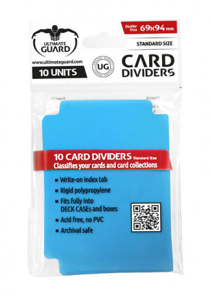 Ultimate Guard Card Dividers Blue (10 pcs)