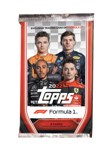 2022 Topps Formula 1 Flagship Racing Cards Einzelpack