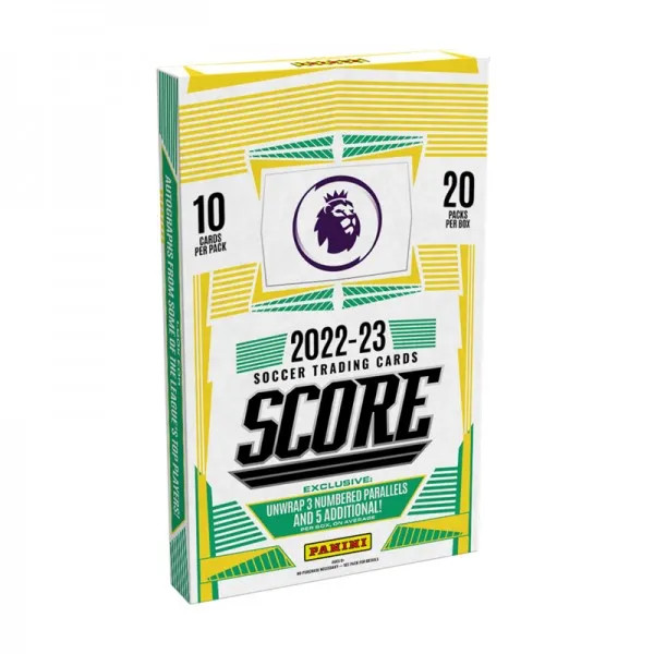 2022-23 Panini Score Premier League Soccer Cards - Retailbox