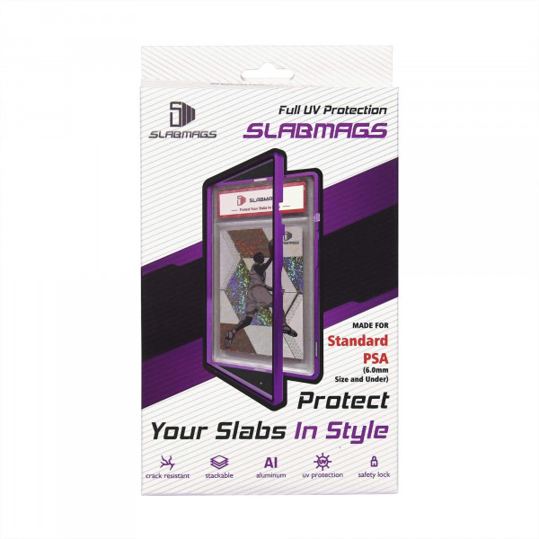 Purple Slabmags - Made For Standard PSA Slabs (Compatible With Standard CGC, CSG & AGS Slabs)