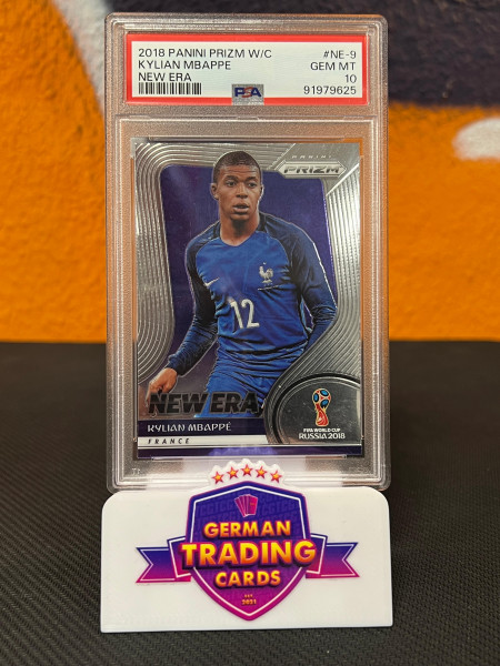 Kylian Mbappe New Era PSA 10 - Panini Prizm World Cup 2018