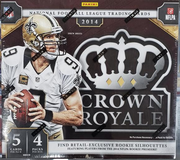 2014 Panini Crown Royale NFL Cards Hobby Box