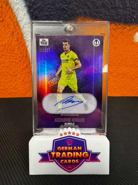 Alexander Sorloth Auto 24/25 - Topps Shwotime 2023/24