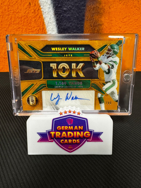 Wesley Walker 10k Auto 37/99 - Panini Gold Standard 2024