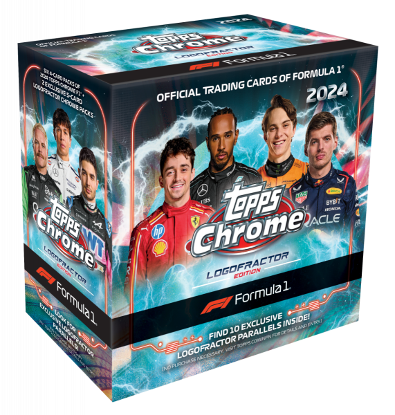 PRE ORDER 2024 Topps Chrome® Formula 1 Logofractor Box