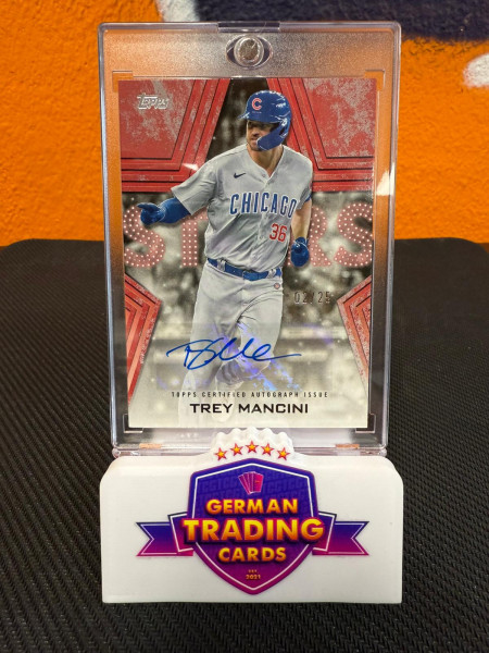 Trey Mancini Auto 02/25 - Topps Baseball 2023