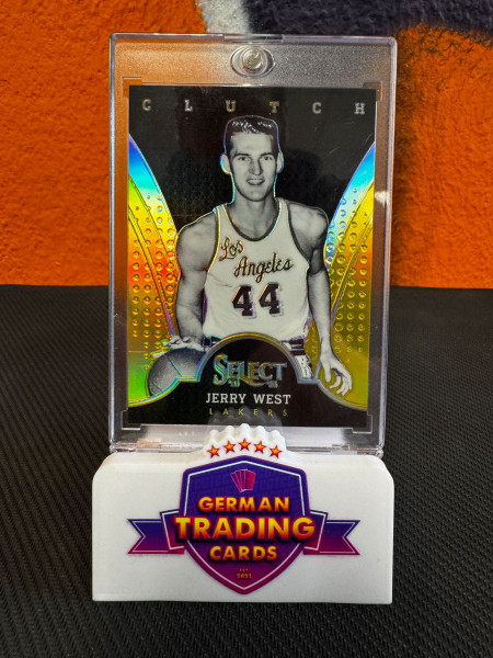 Jerry West Clutch Gold 03/10 - Panini Select 2013/14