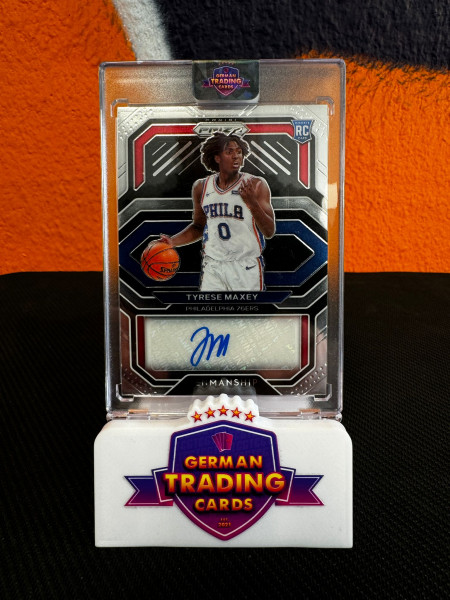 Tyrese Maxey Rookie Auto Penmanship - Panini Prizm 2020/21