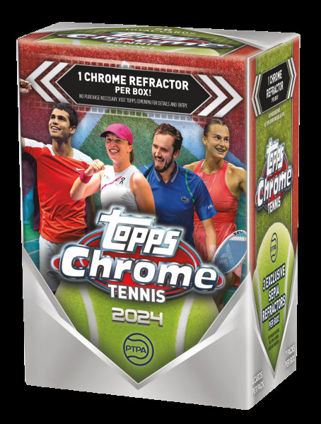 2024 Topps Chrome Tennis Value Box