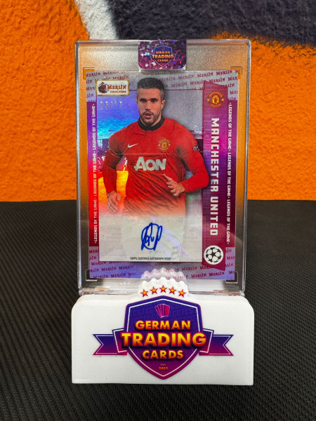 Robin van Persie Auto 05/10 - Topps Merlin Heritage 2023/24