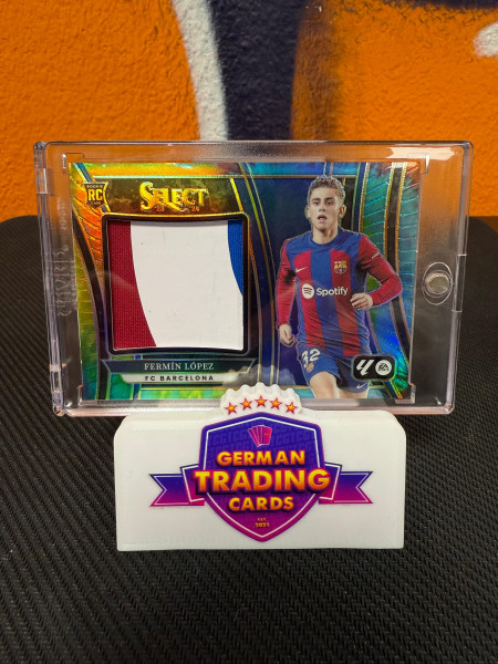 Fermin Lopez Rookie Tie-Dye Patch 24/25 - Panini Select La Liga 2023-24