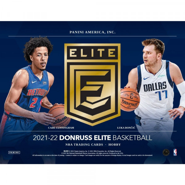 PRE ORDER 2021-22 Panini Donruss Elite Basketball Cards Hobby Box