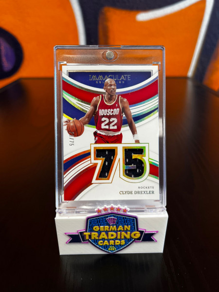 Clyde Drexler 70/75 - 2021-22 Panini Immaculate Collection