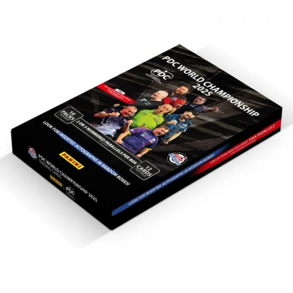 Panini PDC World Championship 2025 Trading Cards - Collectors Box