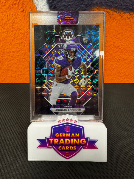 Jordan Addison Rookie Genesis - Panini Mosaic 2023