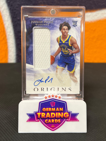 Jordan Poole RPA - Panini Origins 2019-20