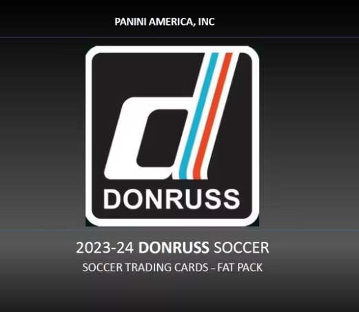 PRE ORDER 2023-24 Panini Donruss Soccer Fat Pack Box