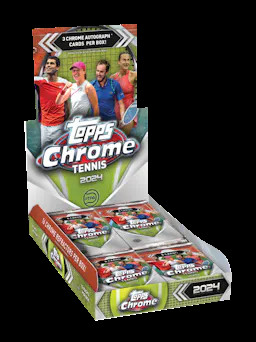 2024 Topps Chrome Tennis Hobby Box