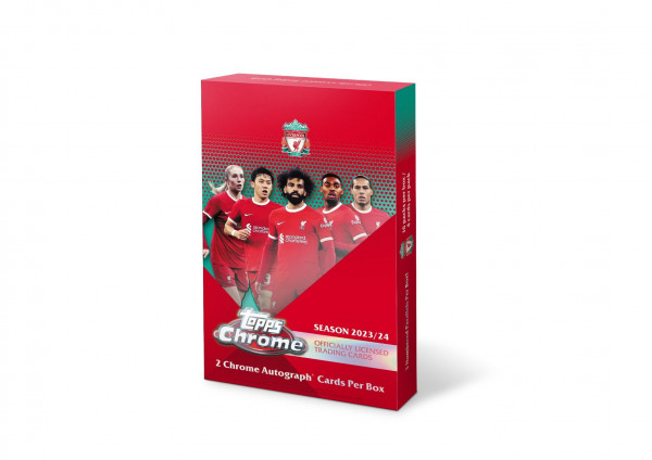 23/24 Topps Chrome Liverpool FC Hobby Box