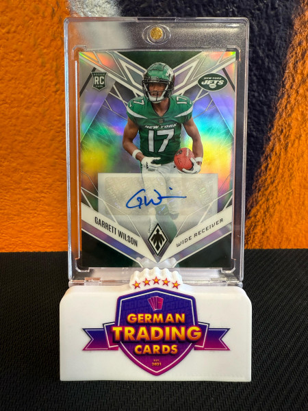 Garrett Wilson Rookie Auto - Panini Phoenix 2022