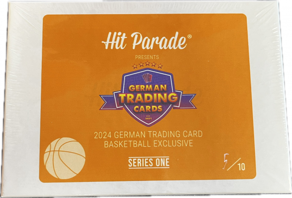 Hit Parade 2023 German Trading Cards Basketball Exclusive Series Two - Gold (Orange)