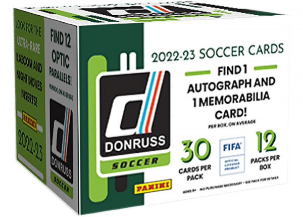 PRE ORDER 2022-23 Panini Donruss Soccer Hobby Box