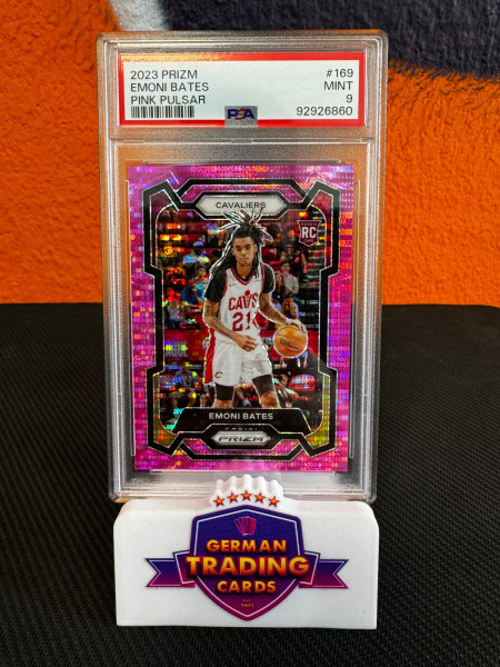 Emoni Bates Rookie 08/42 PSA9 - Panini Prizm 2023/24