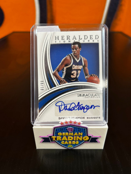 Bernard King Auto Heralded Signatures 60/99 - 2021-22 Panini Immaculate Collection