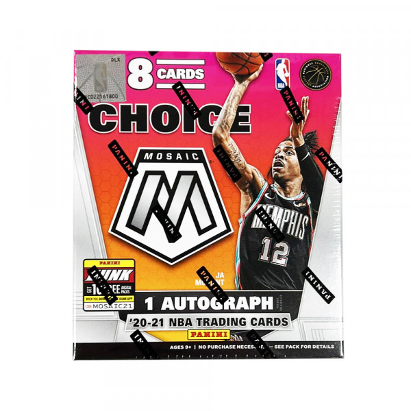 2020-21 Panini Mosaic Basketball Cards Choice Box