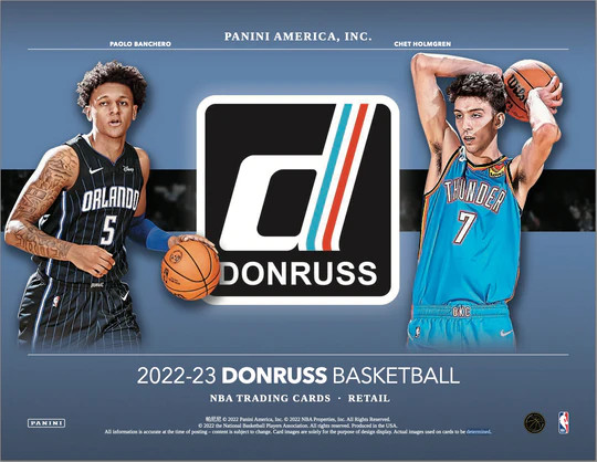 2022-23 Panini Donruss Basketball Retail Box