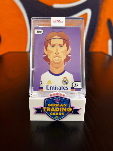 Luka Modric by Stanley Chow - Topps Project 22