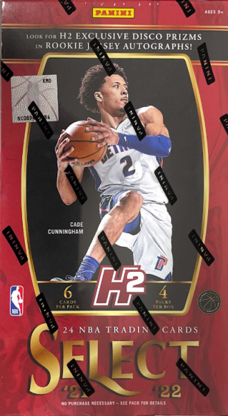 2021-22 Panini Select Basketball Hobby H2 Box