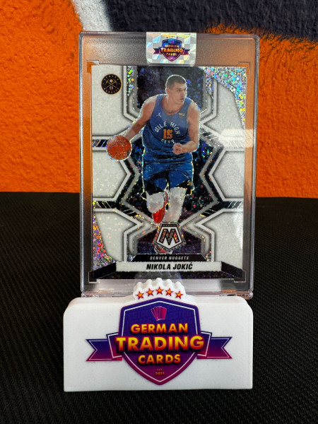 Nikola Jokic White Sparkle - Panini Mosaic 2021/22