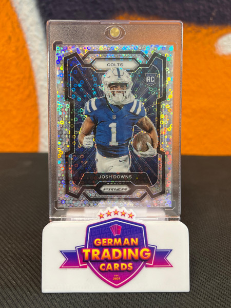 Josh Downs Rookie Variation Disco - Panini Prizm 2023