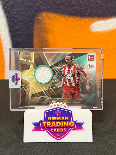 Franck Ribery Match-Worn Patch 29/40 - Topps 60 Years of Bundesliga 2023-24