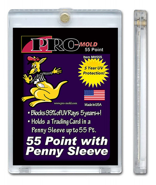 BCW PRO-MOLD Sleeved Magnetic Card Holder - 55pt