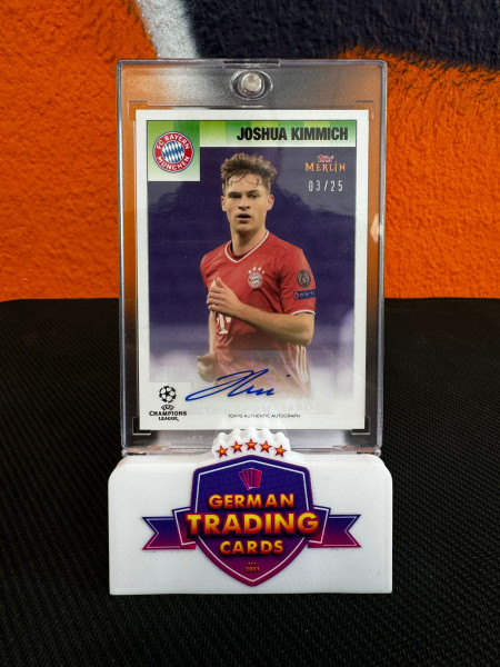 Joshua Kimmich Auto 03/25 - Topps Merlin Heritage 95 2020/21