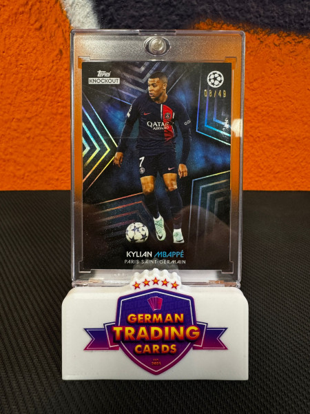 Kylian Mbappe 08/49 - Topps UCC Knockout 2023/24